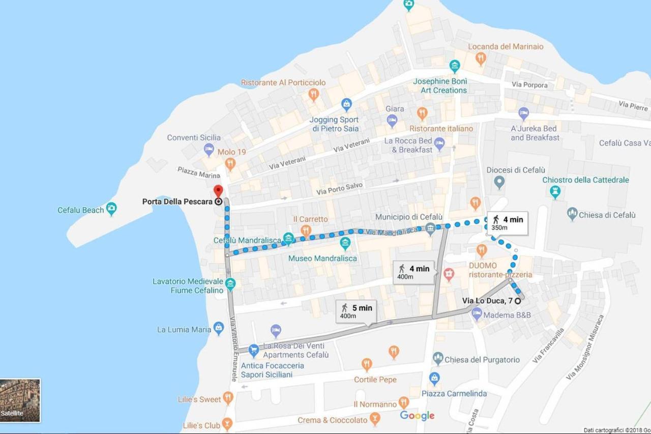 Lo Duca Apartments Cefalù Zewnętrze zdjęcie